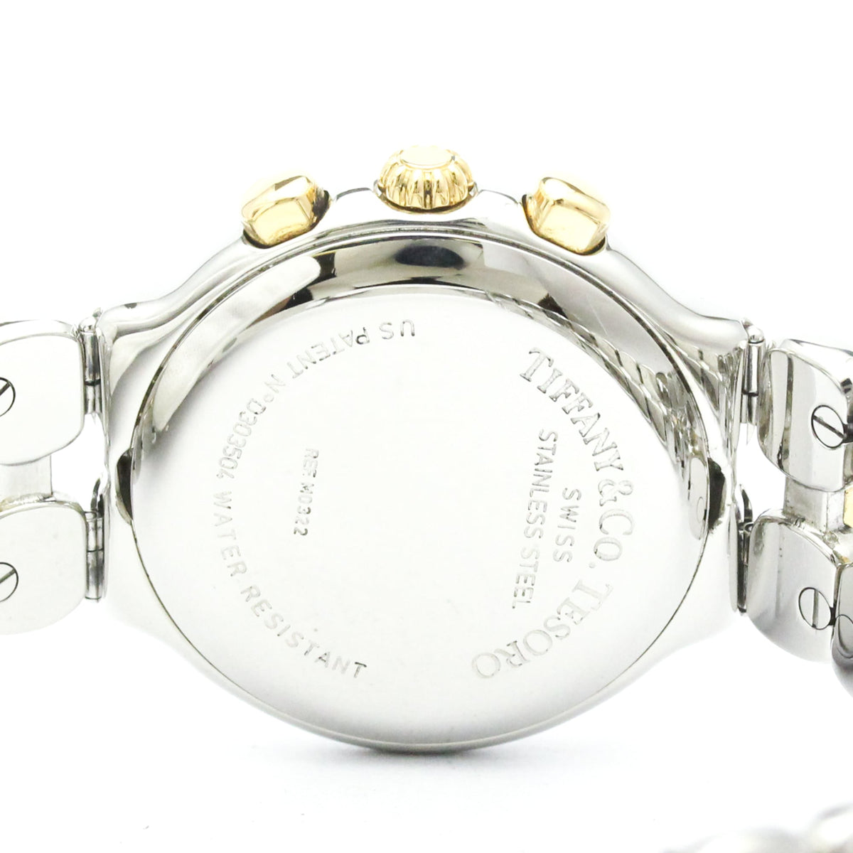 Tiffany Tesoro · Chronograph · 18K Gold Steel