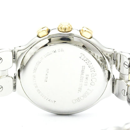 Tiffany Tesoro · Chronograph · 18K Gold Steel