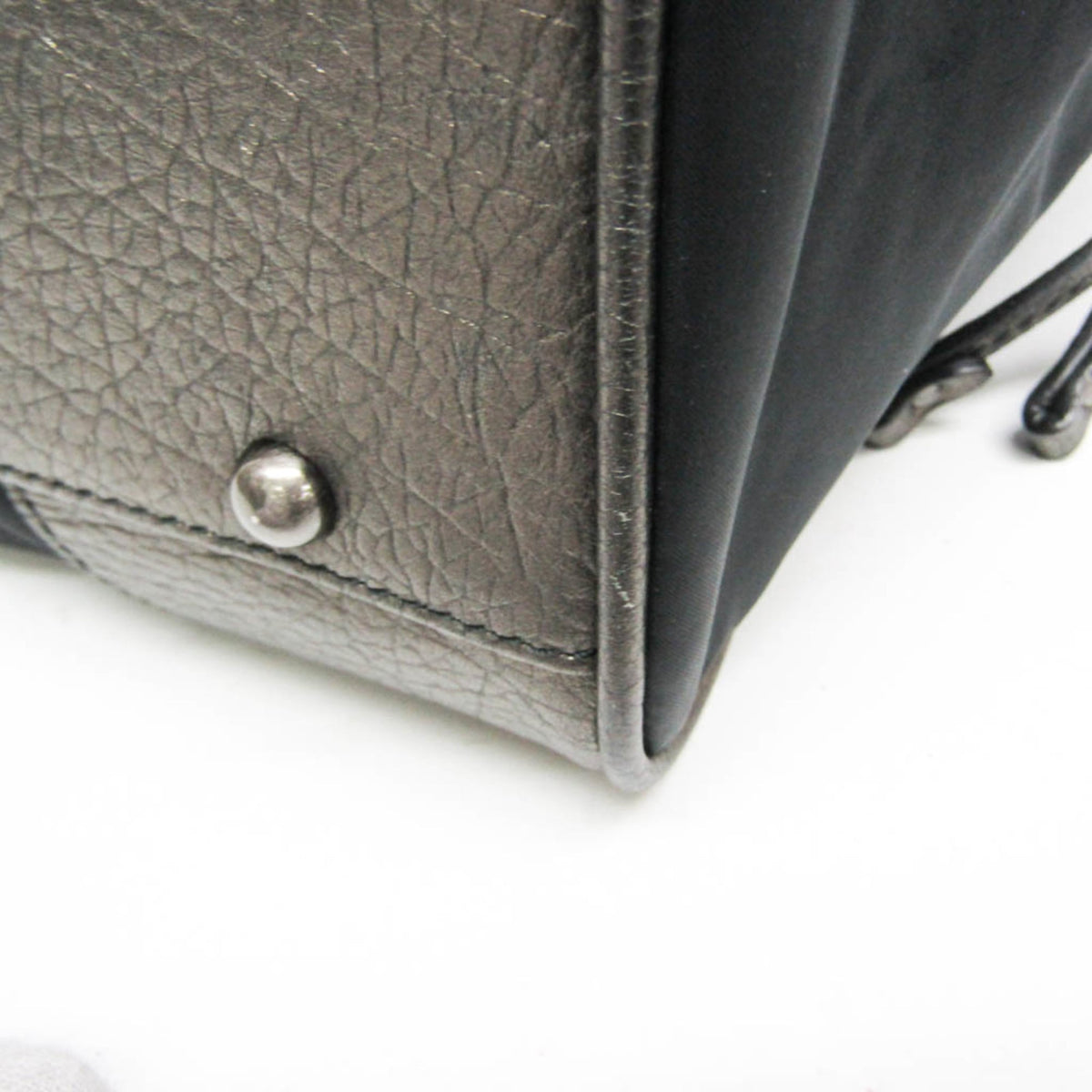 Burberry · Nylon & Leather Tote