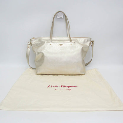 Salvatore Ferragamo Gancini · Leather Tote