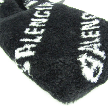 Balenciaga Everyday Phone Holder · Faux Fur