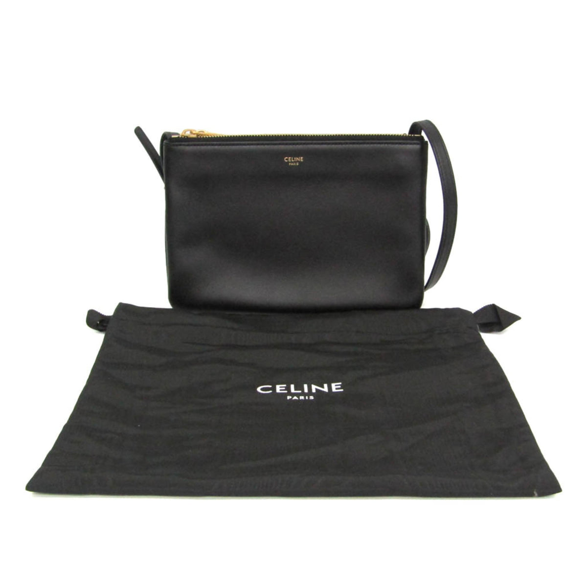 Celine Trio Small · Leather Crossbody