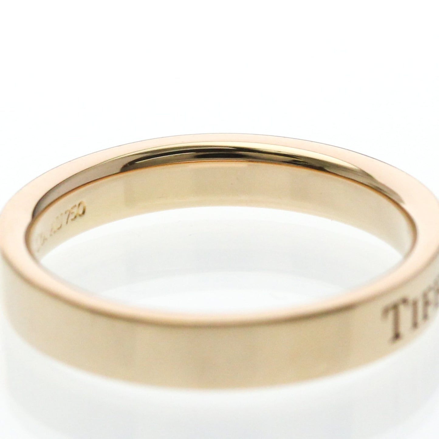 Tiffany Flat Band · Rose Gold