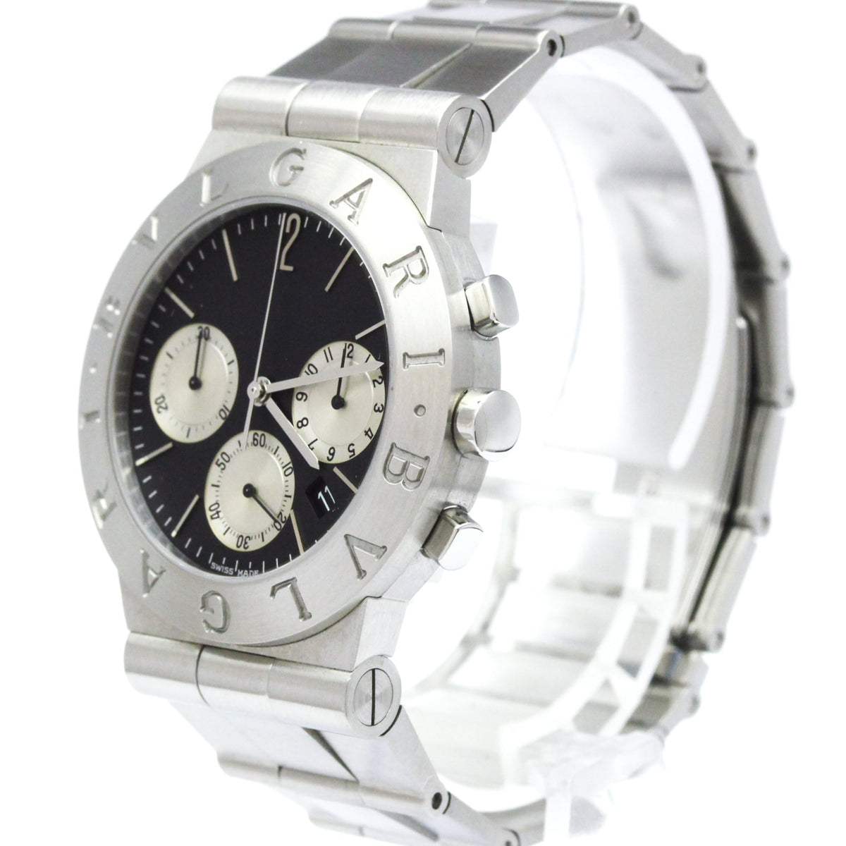 Bvlgari Diagono Chronograph · Steel · Quartz