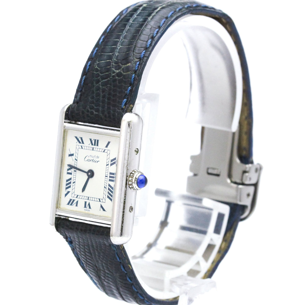 Cartier Must Tank · Sterling Silver · Quartz