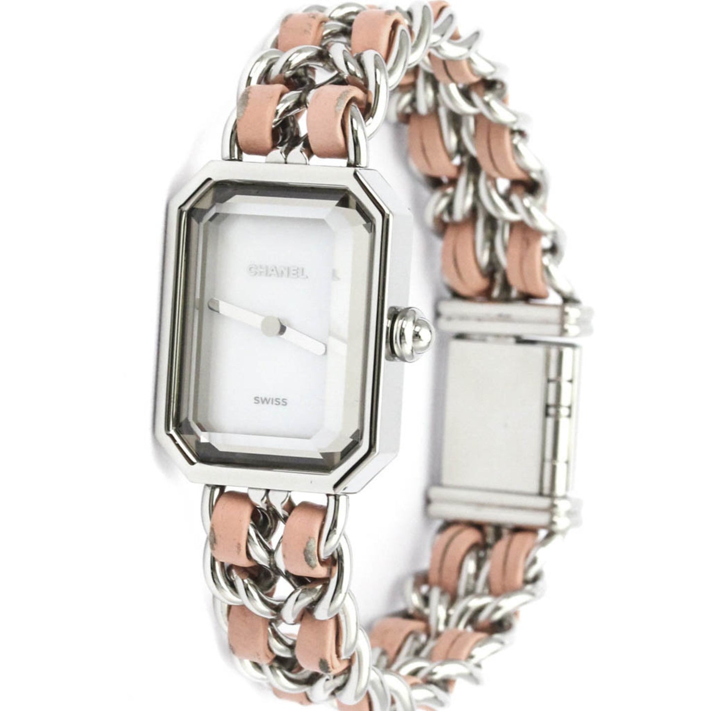 Chanel Premiere Lock · Steel · Mother-of-Pearl