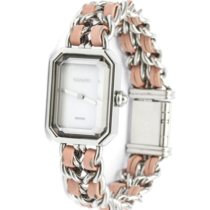 Chanel Premiere Lock · Steel · Mother-of-Pearl