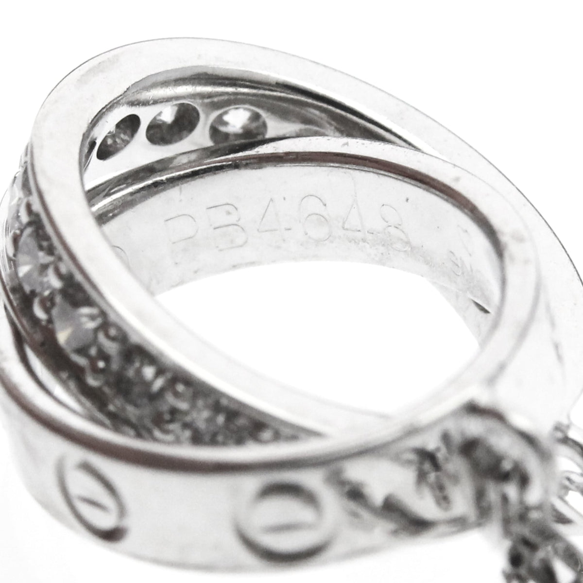 Cartier Baby Love · Diamond · 18K White Gold