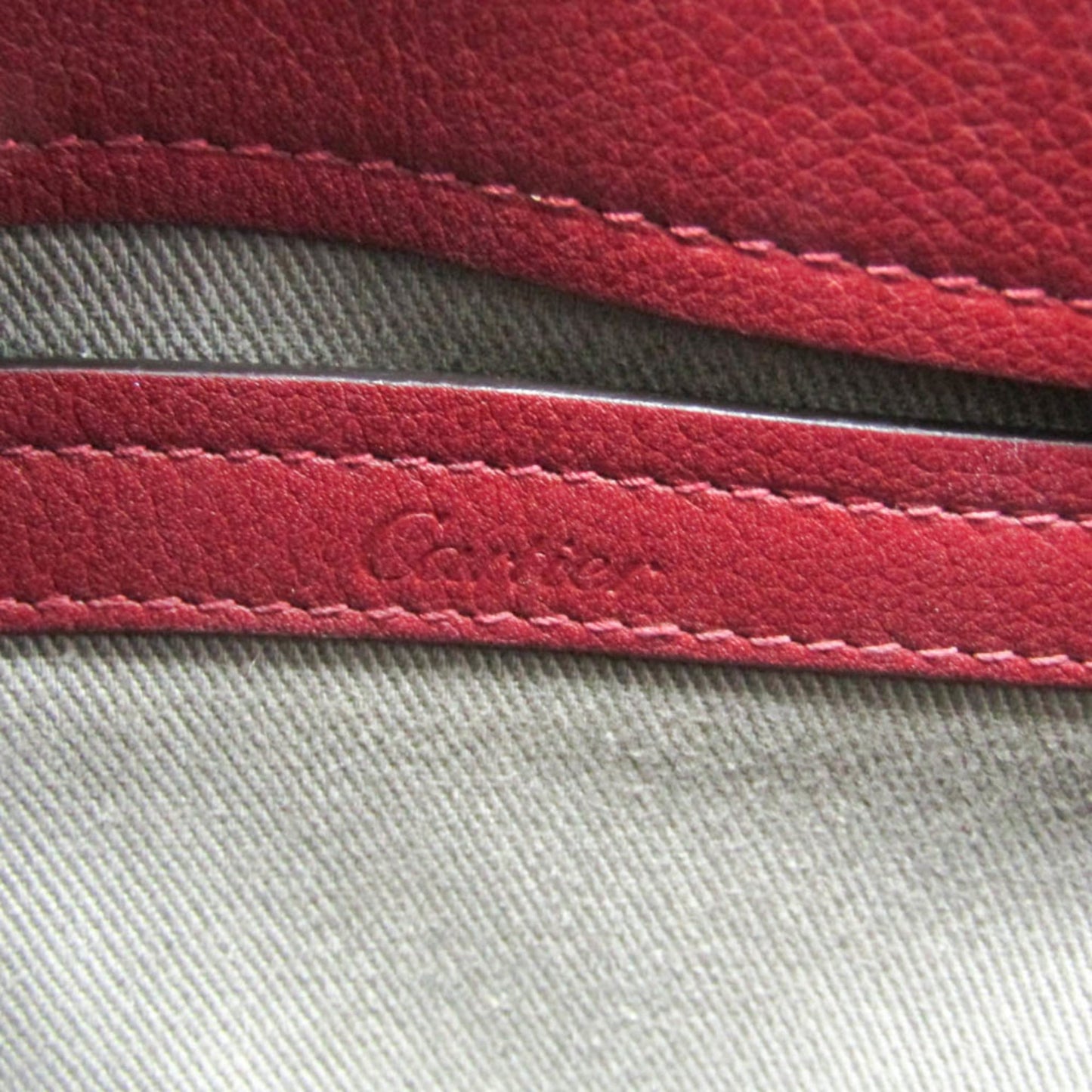 Cartier C de Cartier · Leather Shoulder Bag