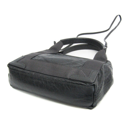 Balenciaga Navy Cabas XS · Leather