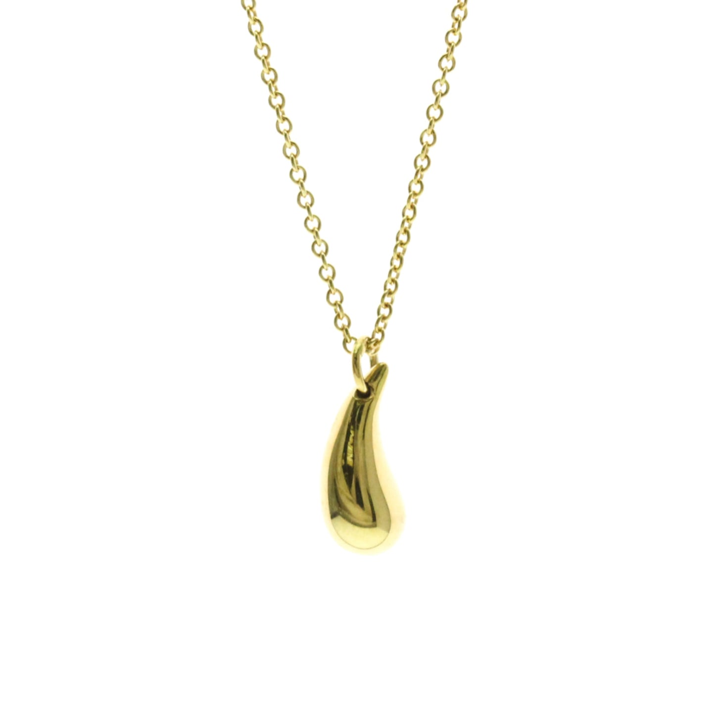 Tiffany Teardrop · 18K Yellow Gold