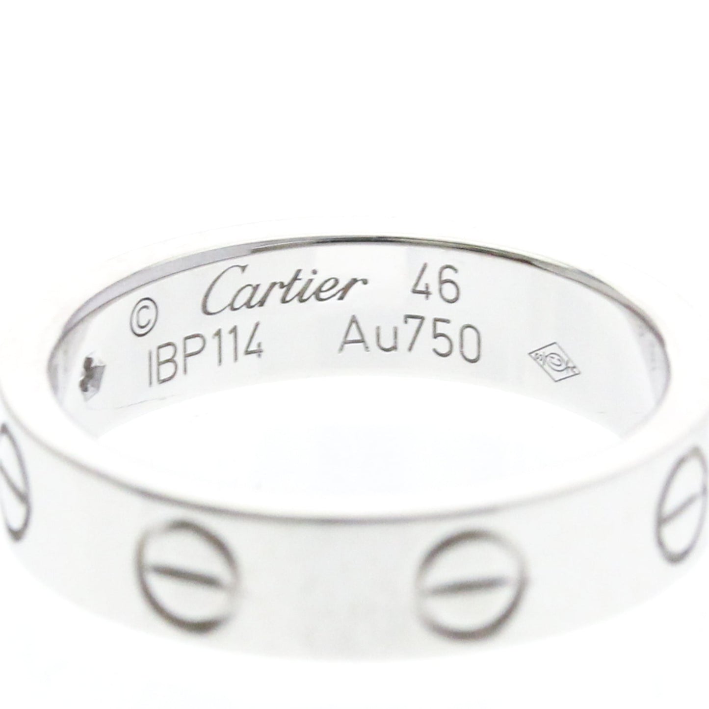 Cartier Mini Love · 18K White Gold · Diamond