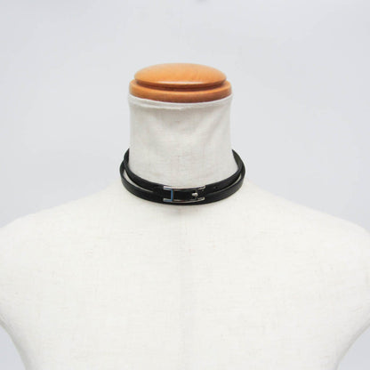Hermès Hapi · Choker Bangle · Leather