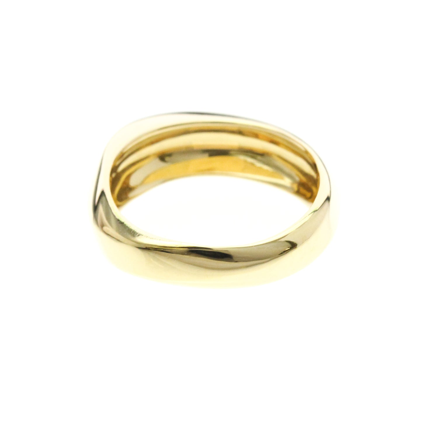Tiffany Knife Edge · 18K Yellow Gold