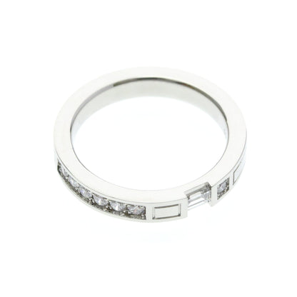 Harry Winston Traffic · Platinum · Diamond · Size 4.5 (EU 51.25)