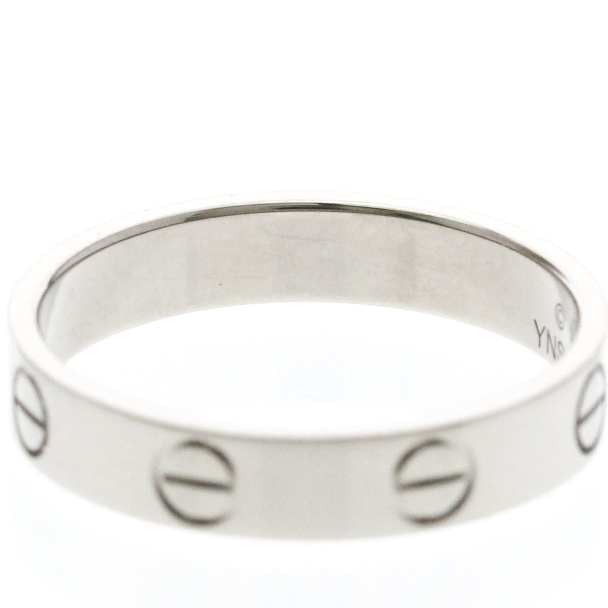 Cartier Mini Love · 18K White Gold · Size 6 (EU 55)