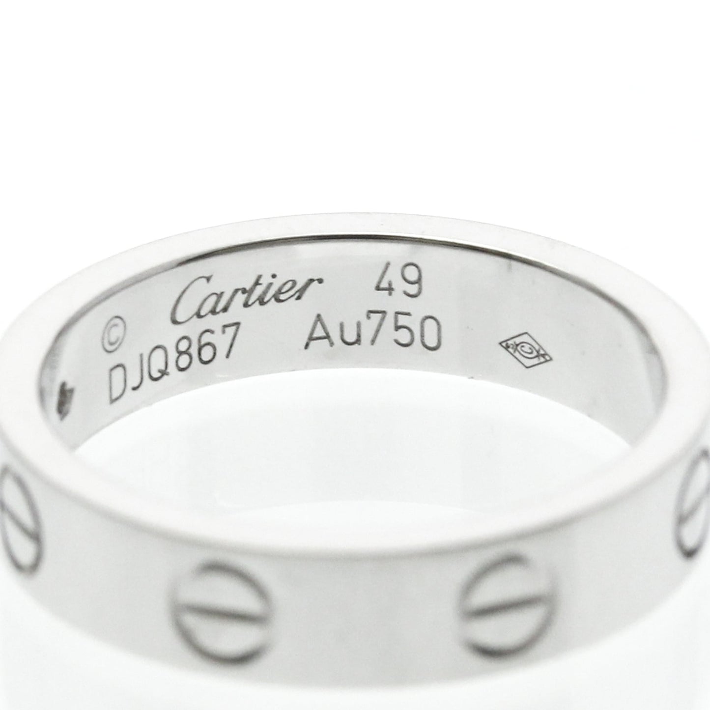 Cartier Mini Love · 18K White Gold · Diamond