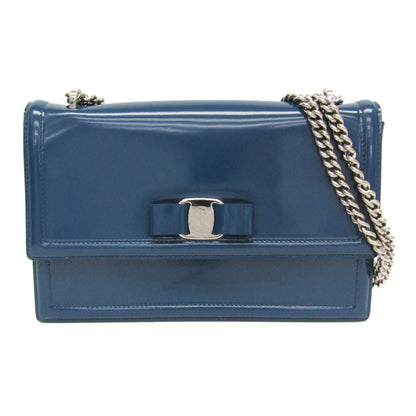 Salvatore Ferragamo Vara · Enamel Leather