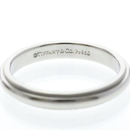 Tiffany Milgrain Band Ring · Platinum