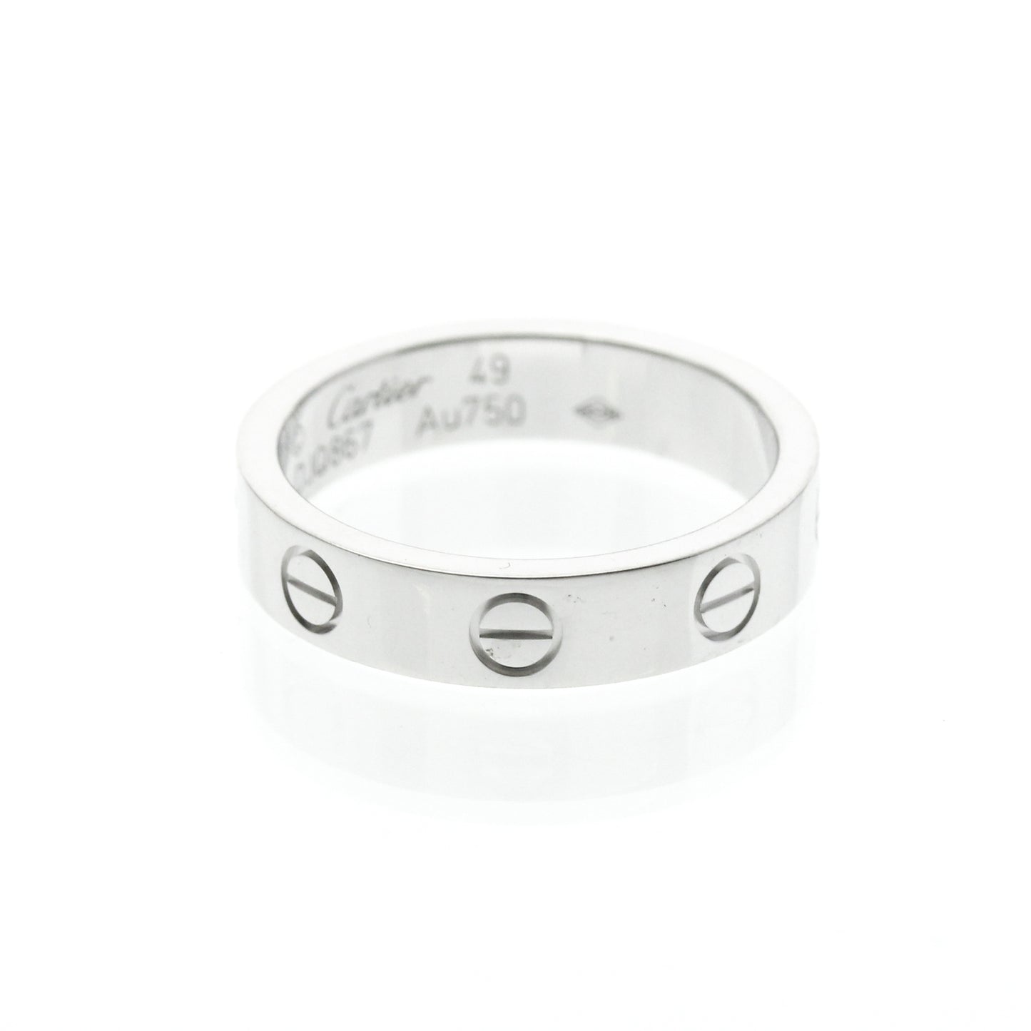 Cartier Mini Love · 18K White Gold · Diamond