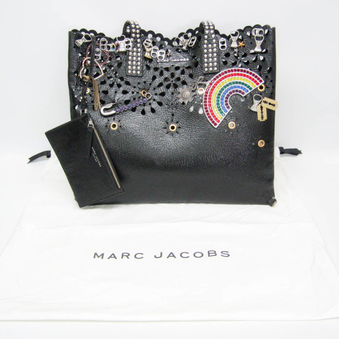 Marc Jacobs Laser Cut Embellished Wingman Tote