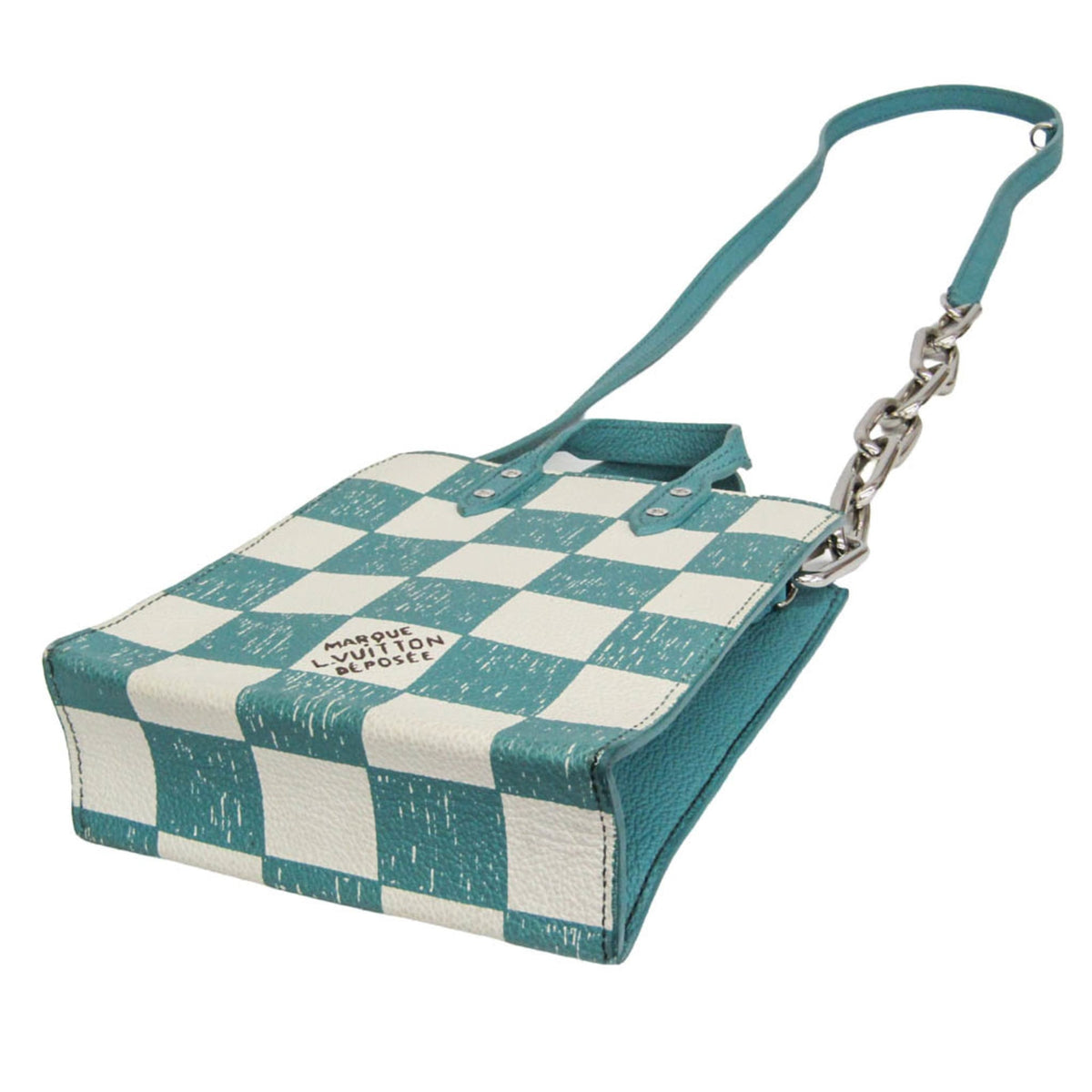 Louis Vuitton Damier Checkerboard Sac Plat XS