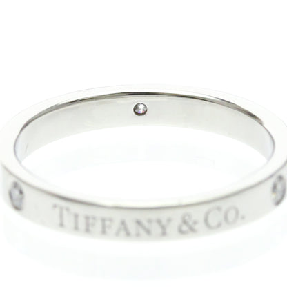 Tiffany Flat Band · Diamonds · Platinum