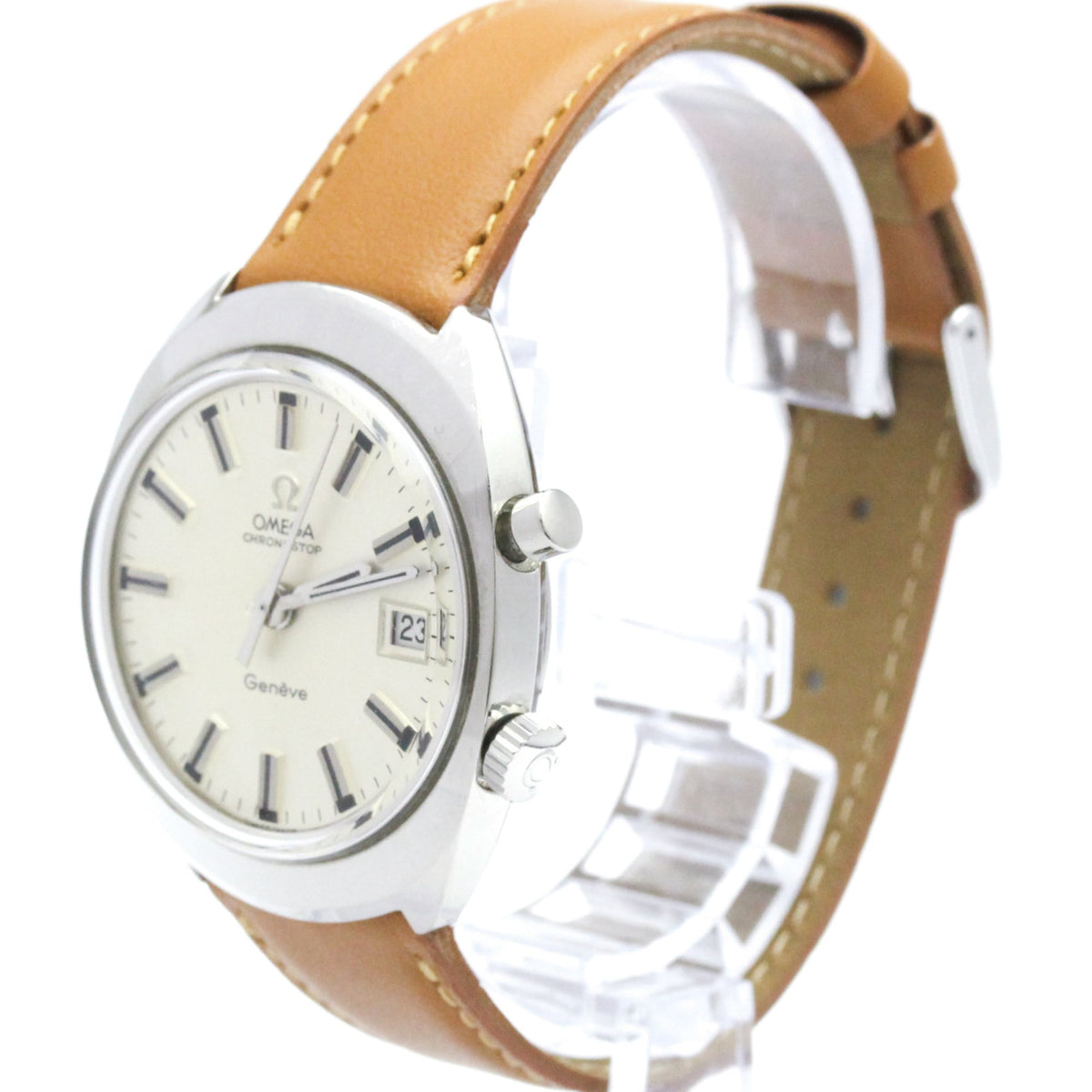 Omega Geneve · Steel · Chronograph · Manual