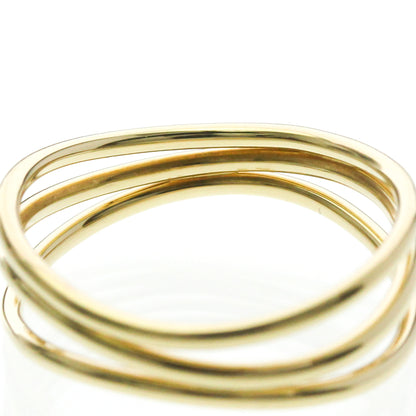 Tiffany Wave 3-Row · 18K Yellow Gold
