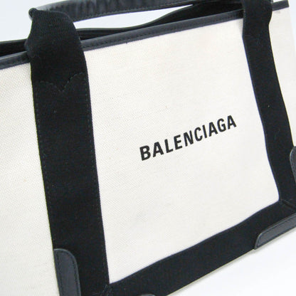 Balenciaga Navy Cabas · Canvas