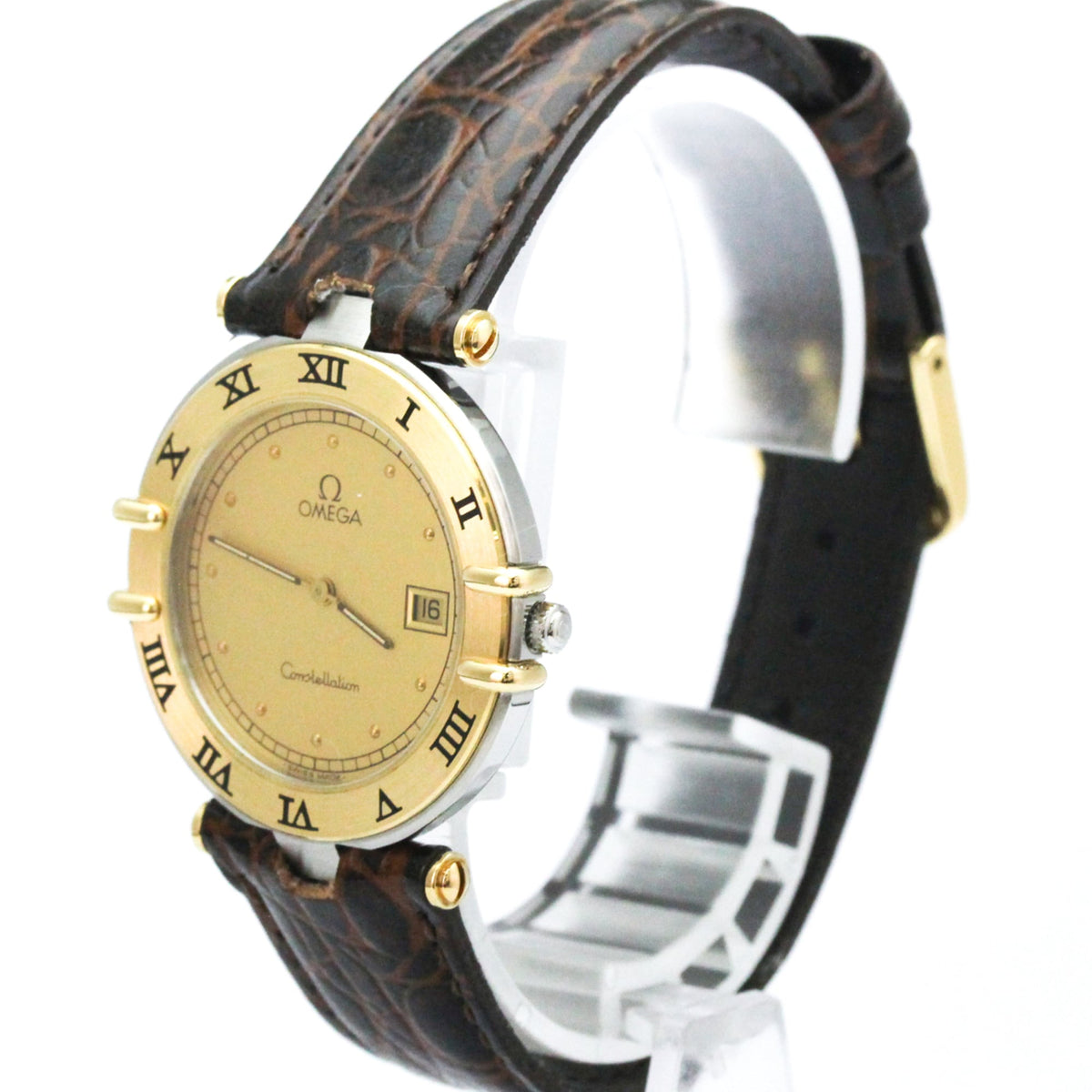 Omega Constellation · 18K Yellow Gold · Steel