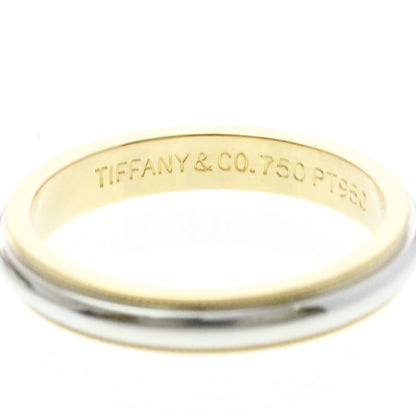 Tiffany Milgrain · Platinum & 18K Yellow Gold