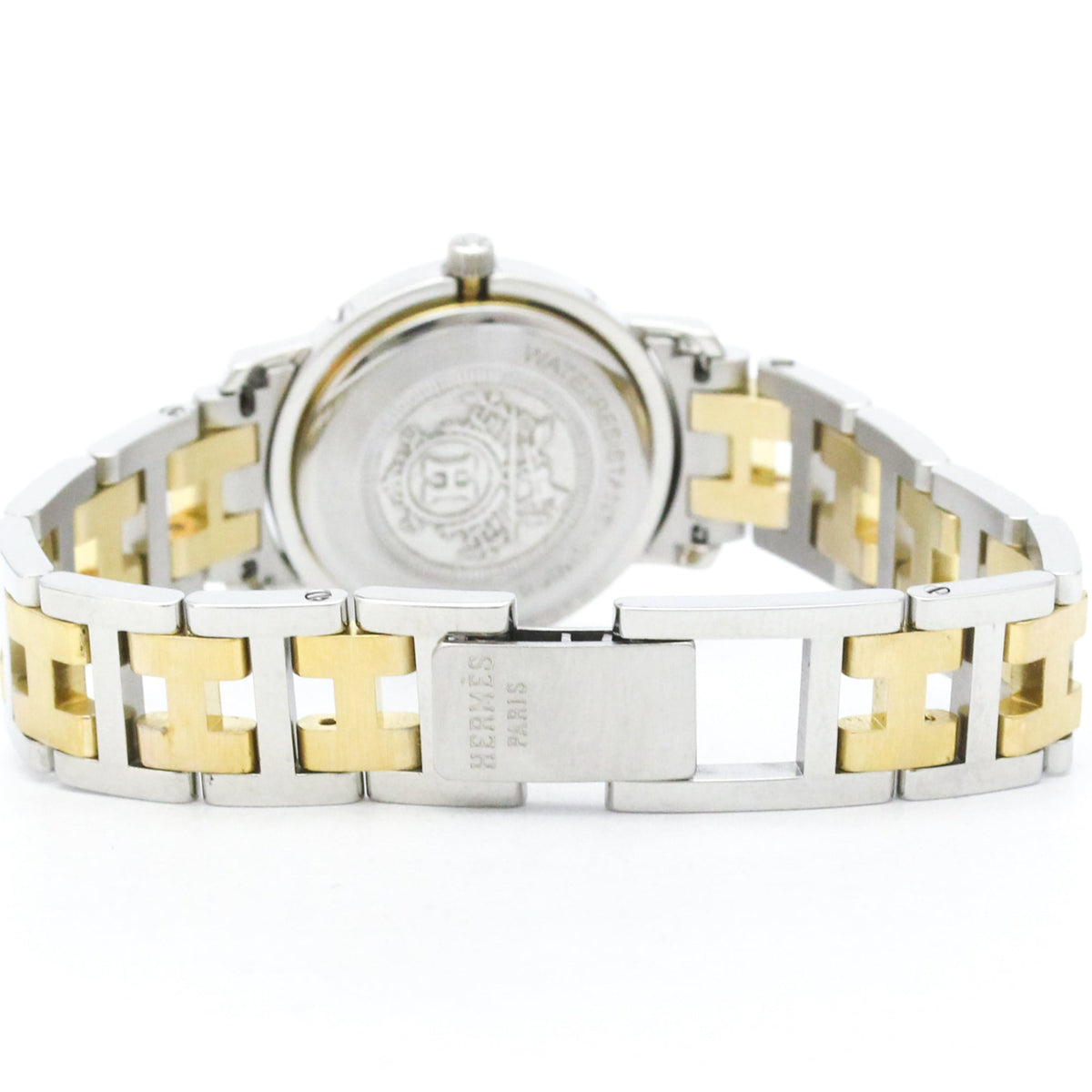 Hermès Clipper · Gold Plated Steel · Quartz