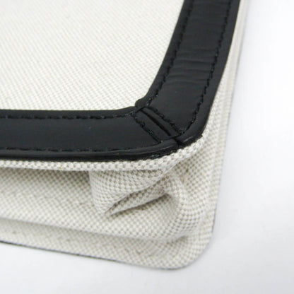 Balenciaga Navy Pochette · Canvas & Leather