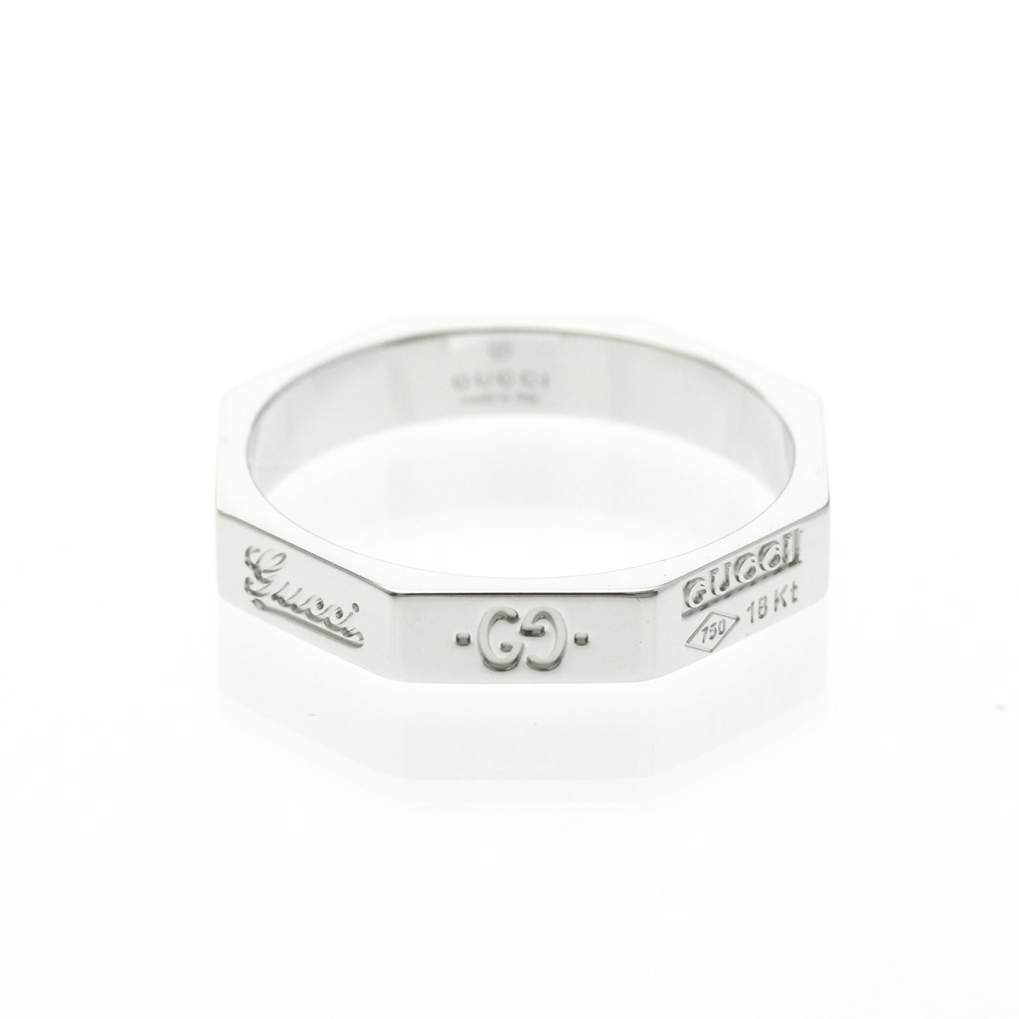 Gucci Octagonal · 18K White Gold