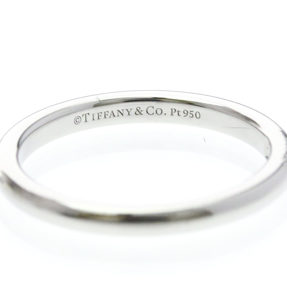 Tiffany Forever · Diamond · Platinum · Size 4 (EU 47.5)