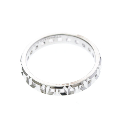 Tiffany T True Narrowing · 18K White Gold · Size 6.5 (EU 56.25)