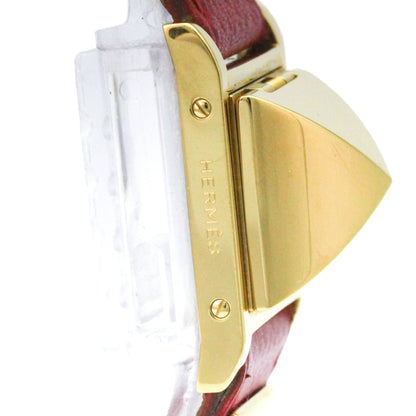 Hermes Medor · Gold Plated · Leather