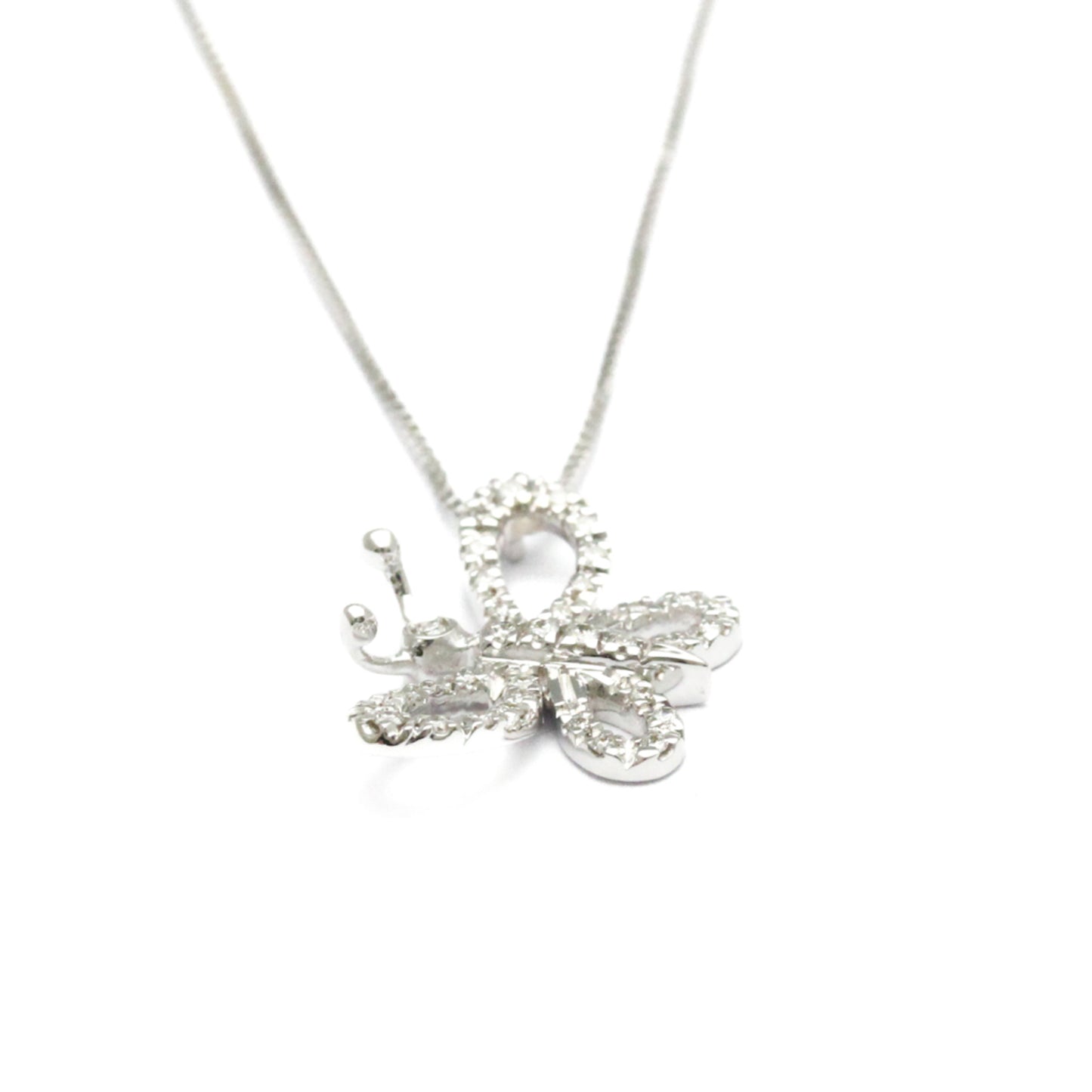 Gucci Butterfly · 18K White Gold · Diamond