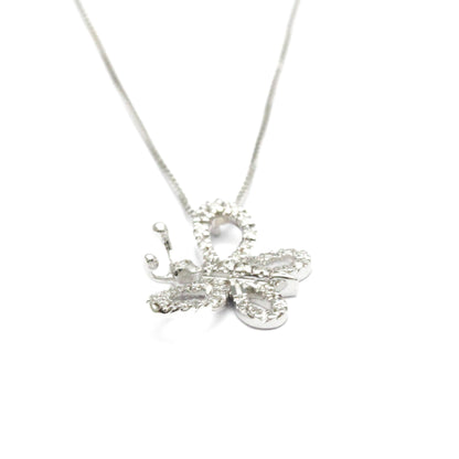 Gucci Butterfly · 18K White Gold · Diamond