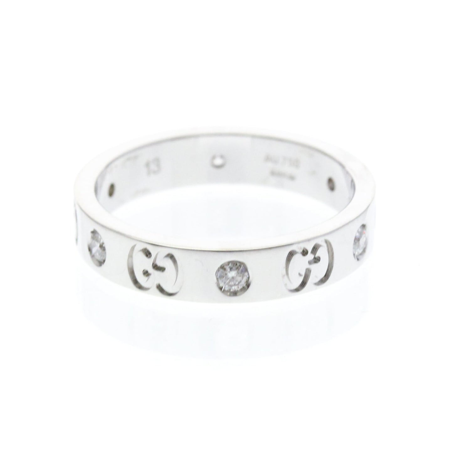 Gucci Icon · Diamond · 18K White Gold