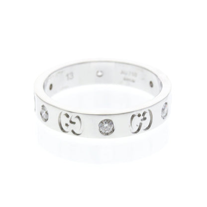 Gucci Icon · Diamond · 18K White Gold