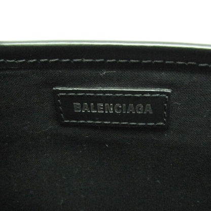Balenciaga Navy Cabas S · Canvas & Leather