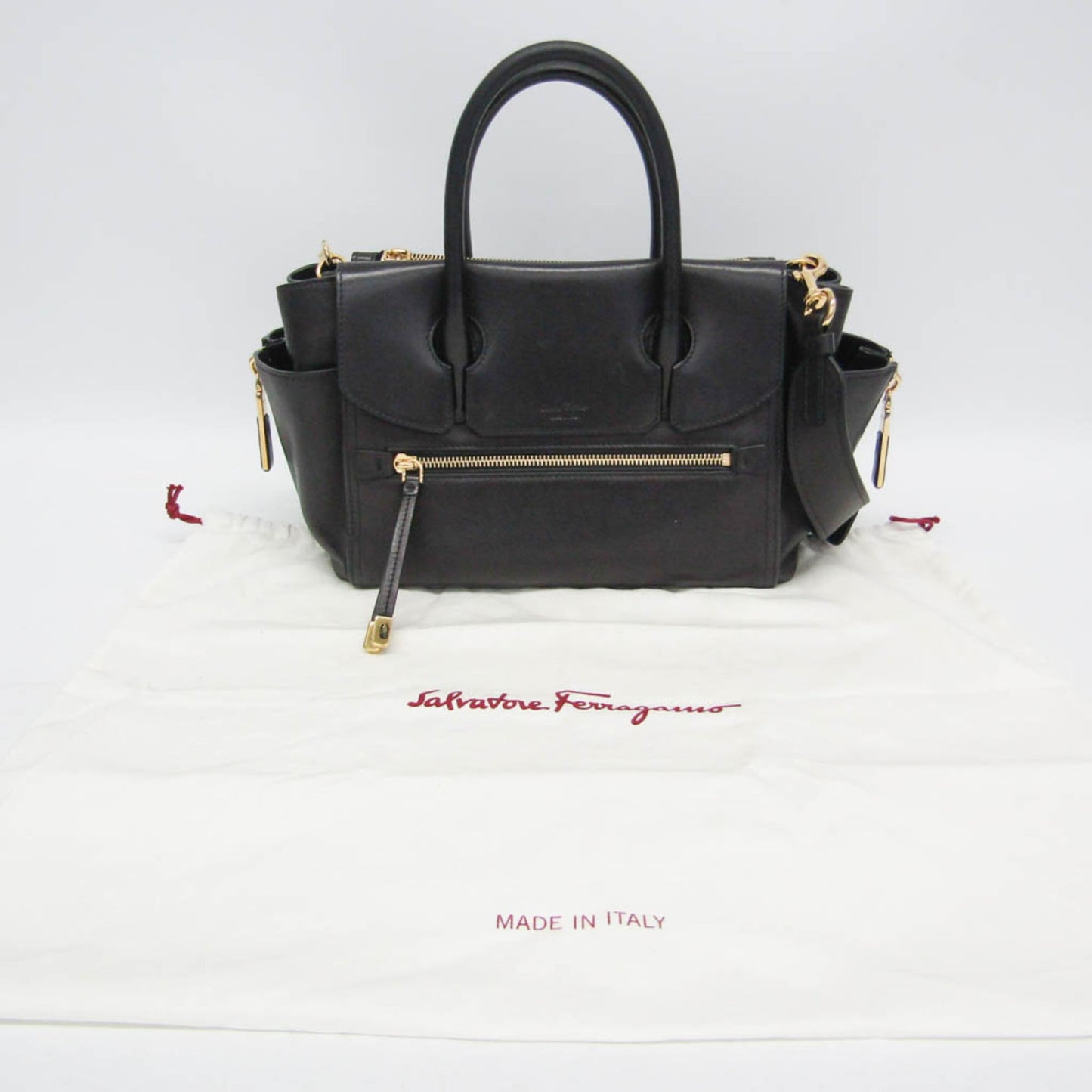 Salvatore Ferragamo · Leather Satchel