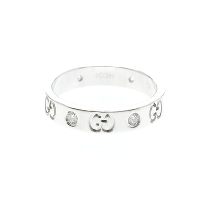 Gucci Icon · Diamond · 18K White Gold