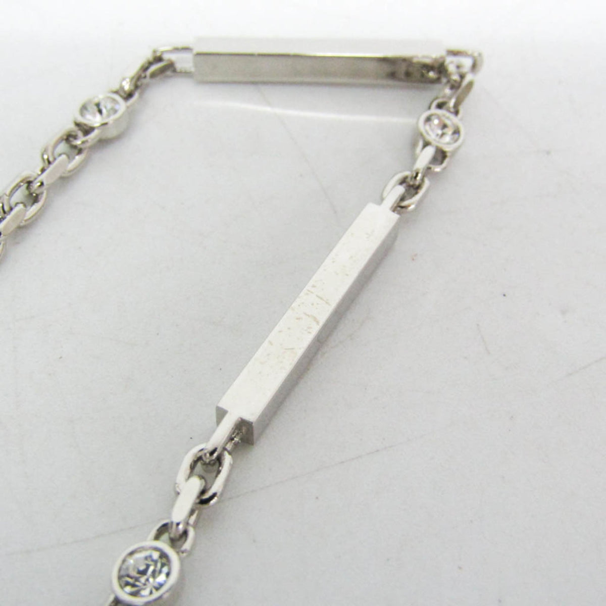 Saint Laurent · Rhinestone Charm Bracelet