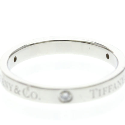 Tiffany Flat Band · Diamonds · Platinum