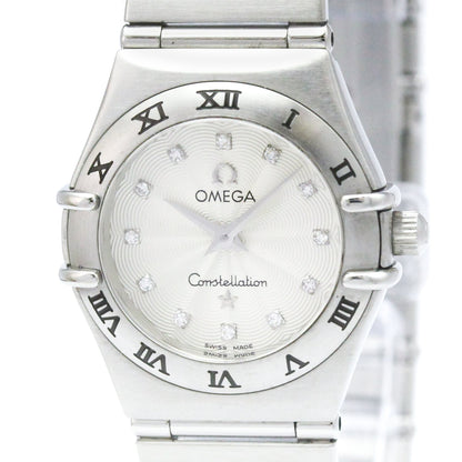 Omega Constellation · Diamond · Steel · Quartz
