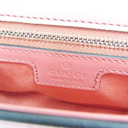 Gucci Double G · Leather Shoulder Bag