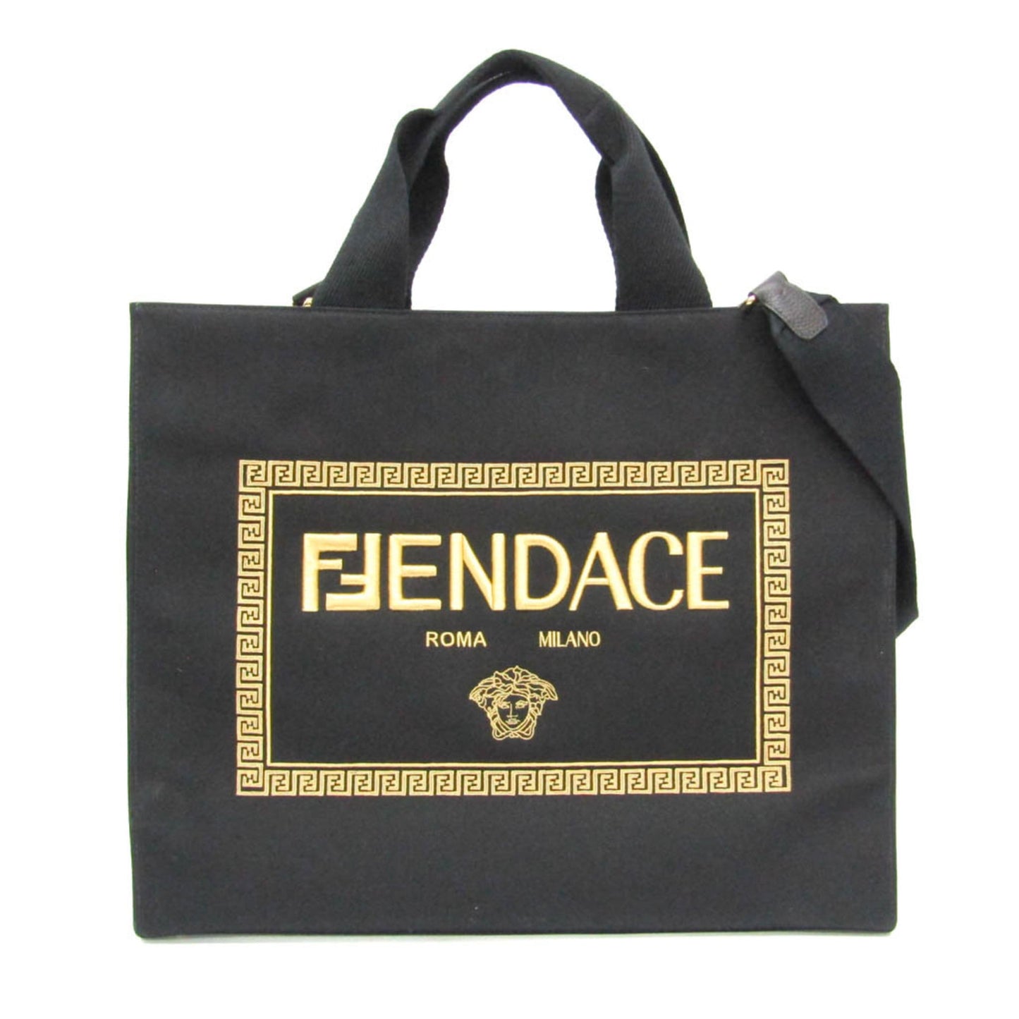 Fendi x Versace Fendace · Canvas Tote